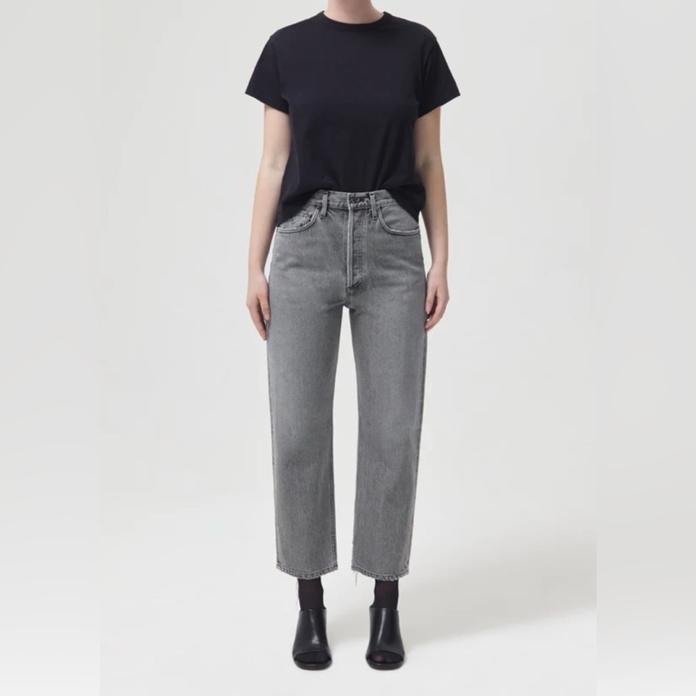 AGOLDE - 90's Crop Mid Rise Loose Fit
